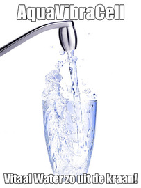 AquaVibraCell Watervitalisator voor Vitaal water zo uit de kraan